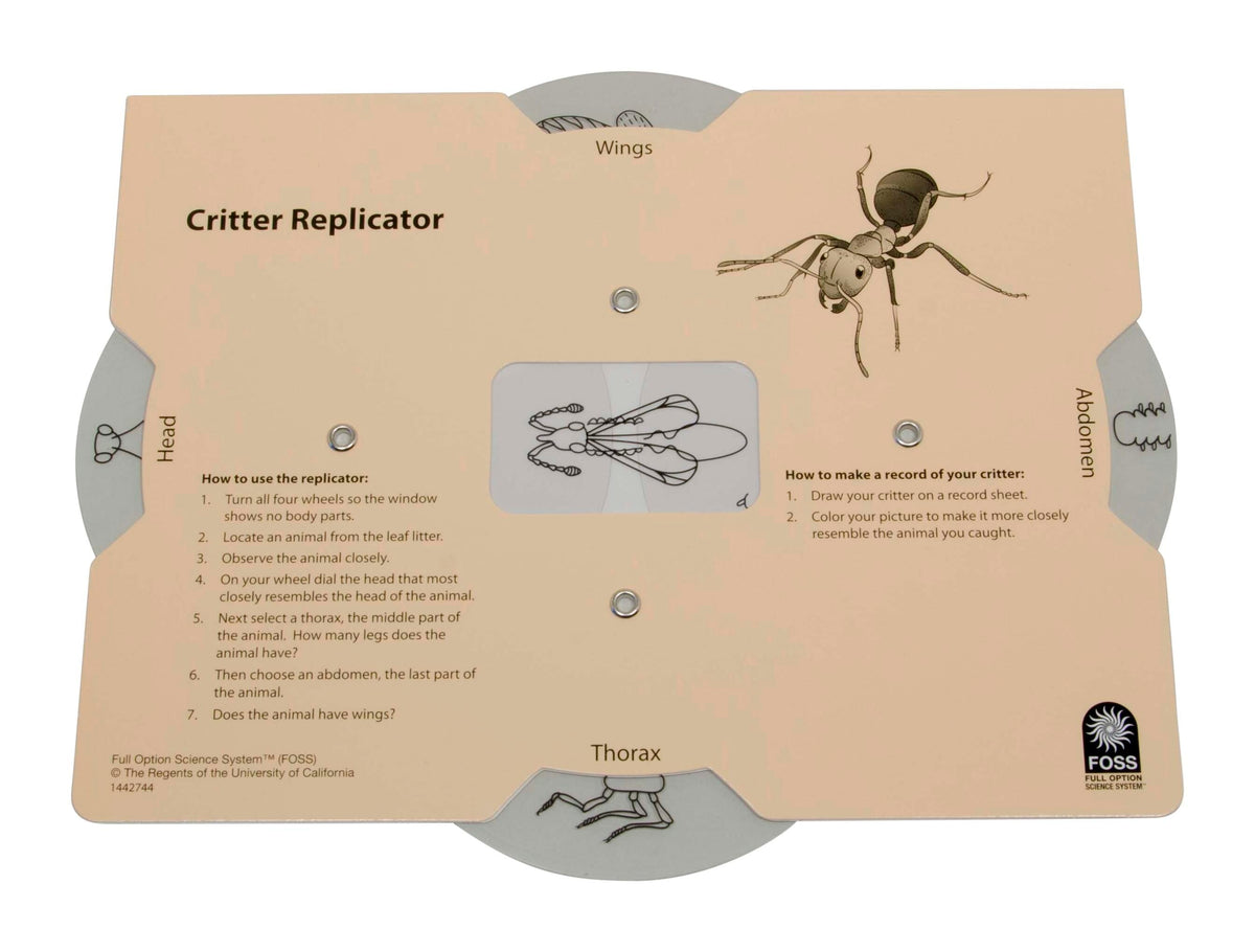 CRITTER REPLICATORS PKG/8