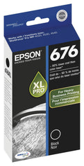 CARTRIDGE INK TONER EPSON 676XL BLACK EPST676XL120