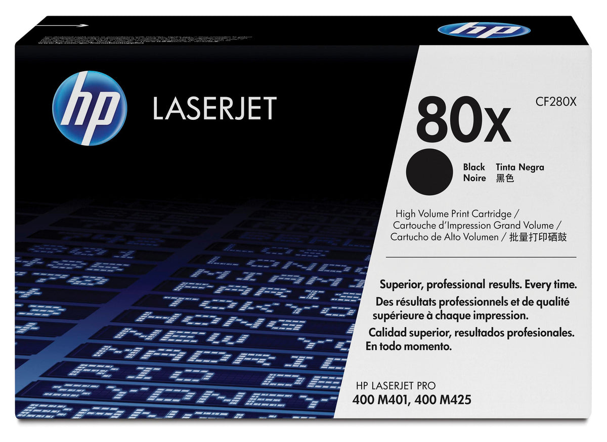 CARTRIDGE INK TONER HP HEWCF280X BLACK