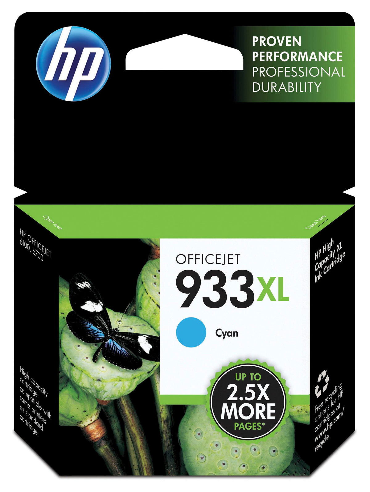 CARTRIDGE INK TONER HP HEWCN054AN CYAN