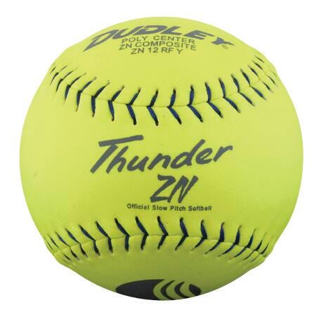 SOFTBALL DUDLEY THUNDER ZN SLOW PITCH 12 INCH