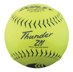 SOFTBALL DUDLEY THUNDER ZN SLOW PITCH 12 INCH
