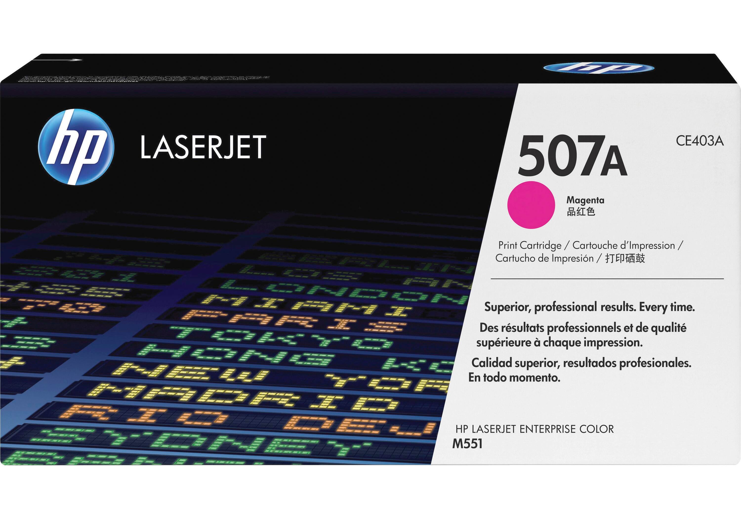 CARTRIDGE INK TONER HP HEWCE403A MAGENTA