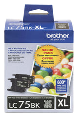 CARTRIDGE INK TONER BROTHER BRTLC752PKS BLACK PK OF 2