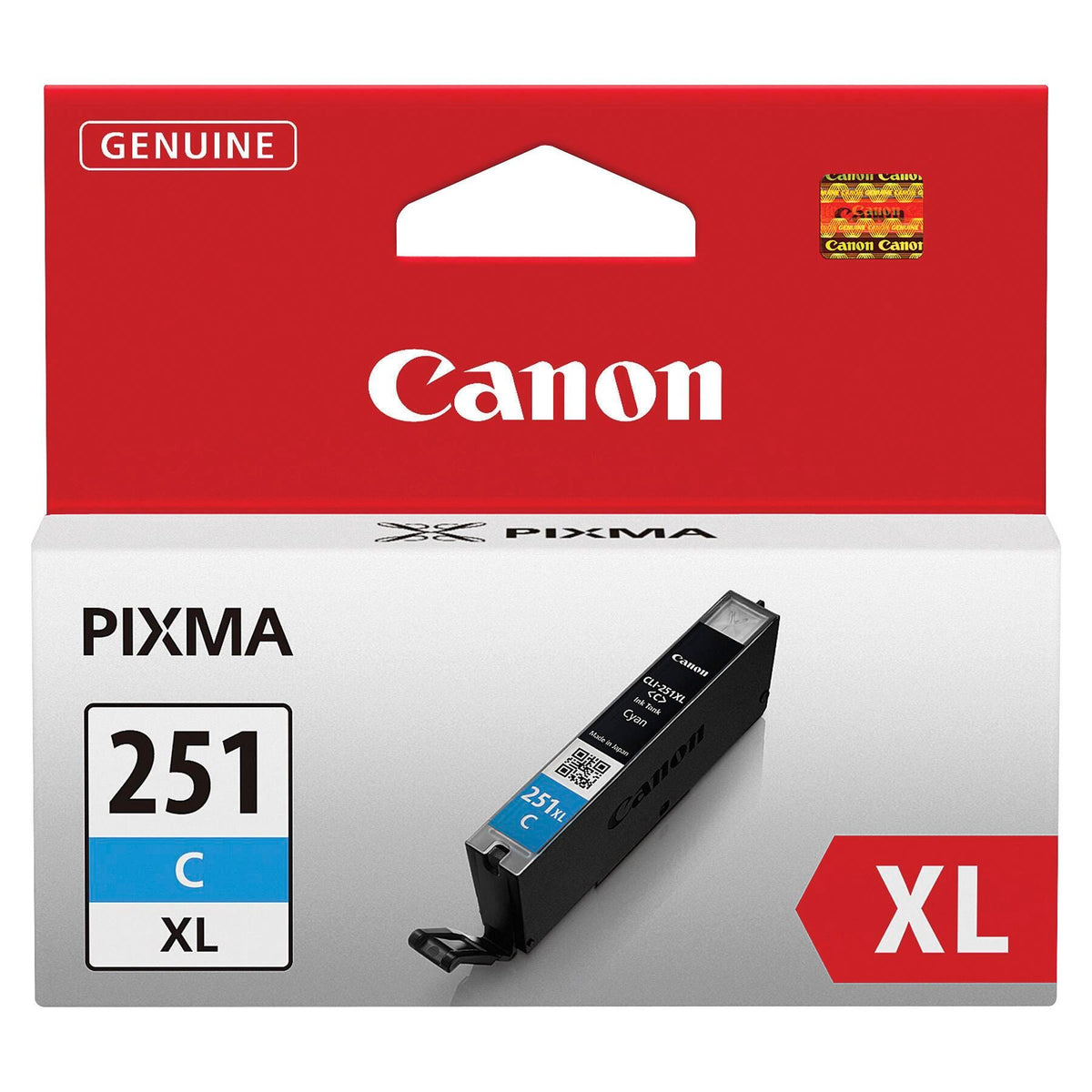 CARTRIDGE INK TONER CANON CNMCLI251XLC CYAN