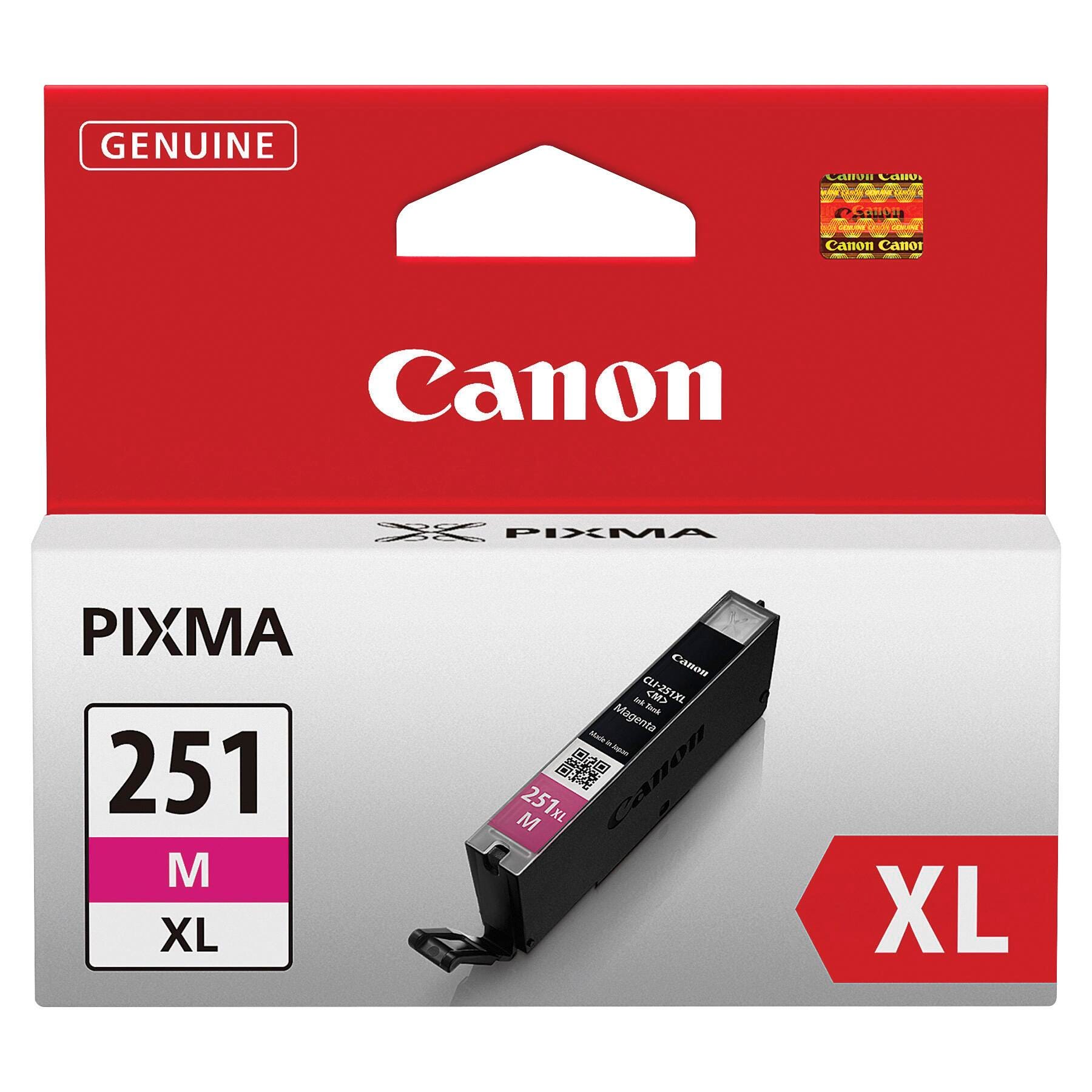 CARTRIDGE INK TONER CANON CNMCLI251XLM MAGENTA