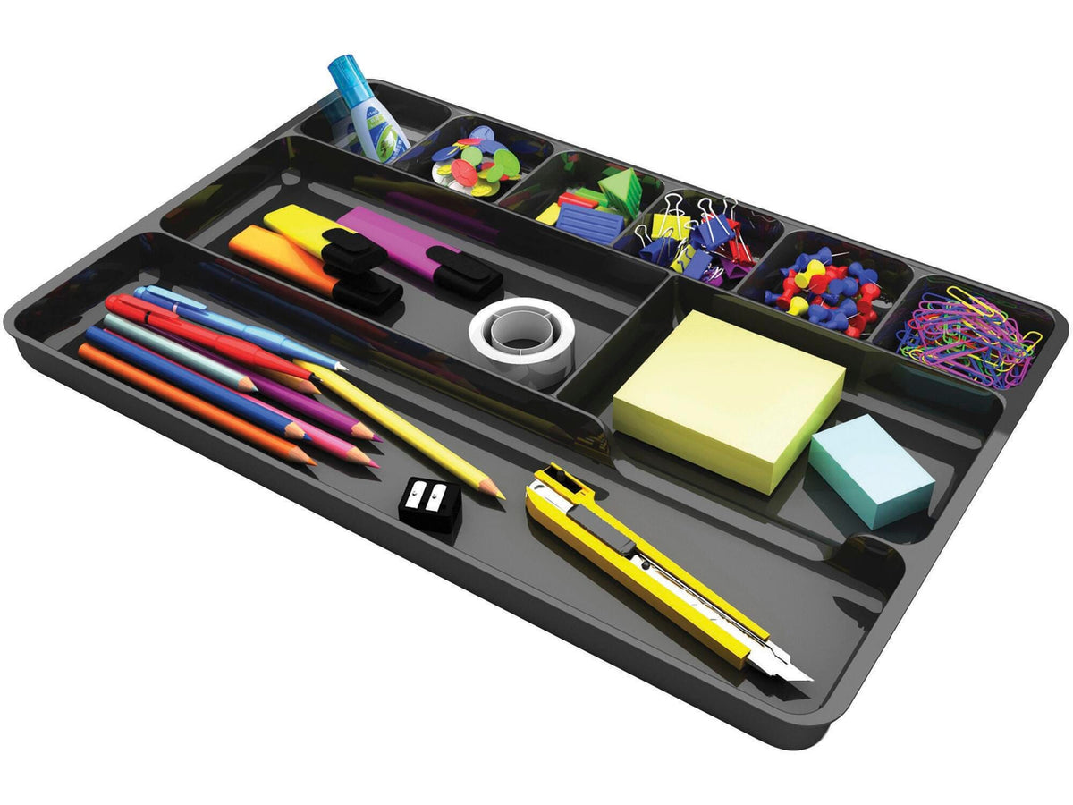 ORGANIZER COMPARTMENT DRAWER 14X9X1.12 BLK DEF38104