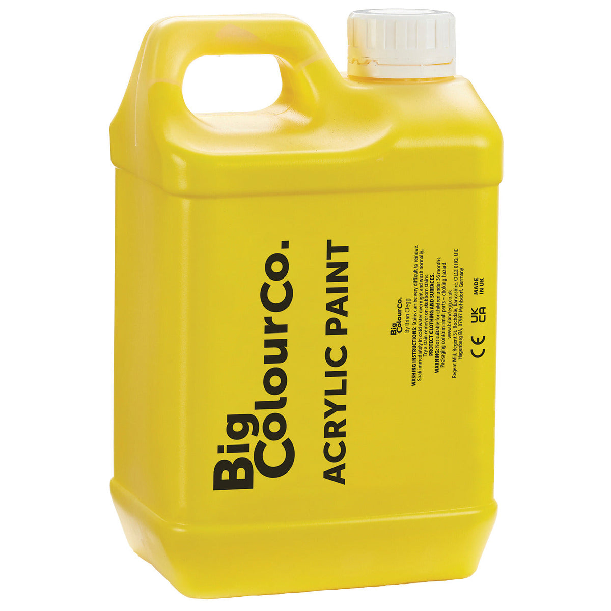 Acrylic Paint 2Ltr Yellow