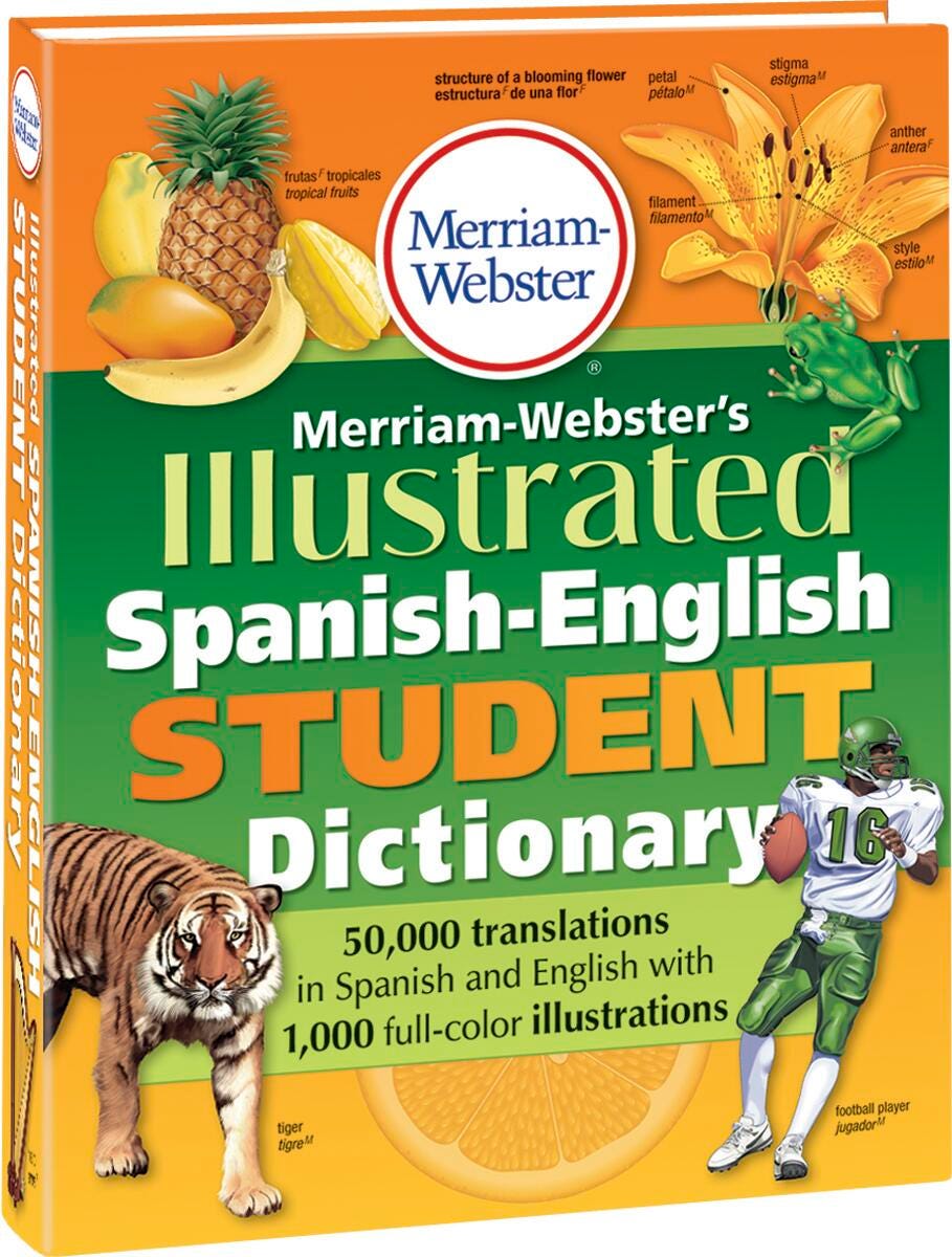 DICTIONARY ILLUSTRATED SPANISH-ENGLISH STDNT FLEXI PAPERBACK