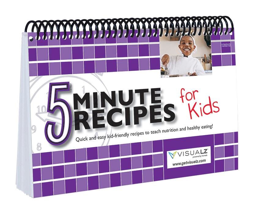 BOOK 5 MINUTE RECIPES FOR KIDS