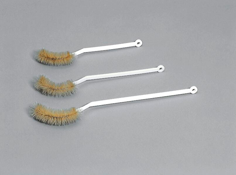 BRUSH FLASK WHITE BRISTLE 250ML 12IN