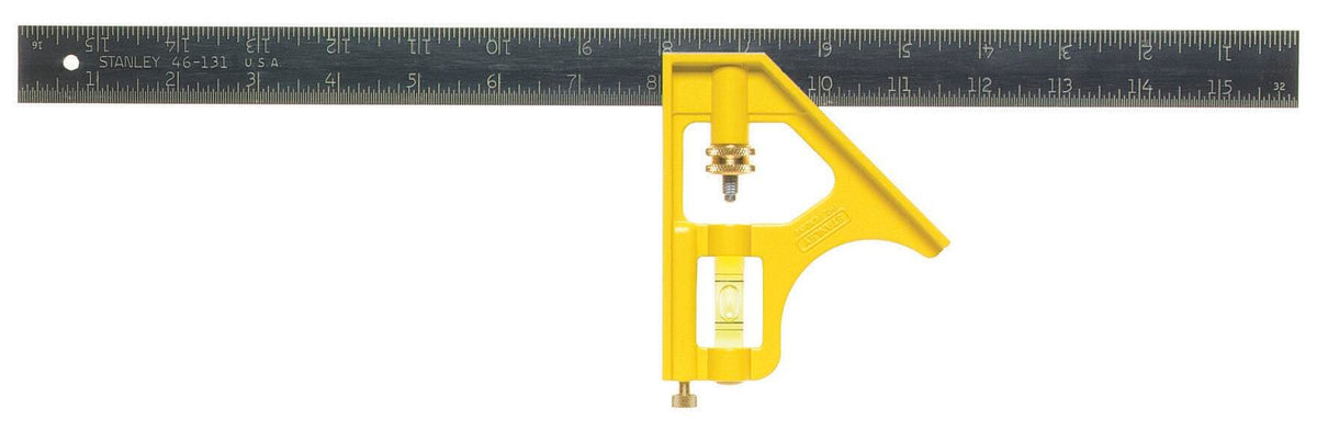 STANLEY - 16 IN PREMIUM DIE CAST HANDLE COMBINATION SQUARE