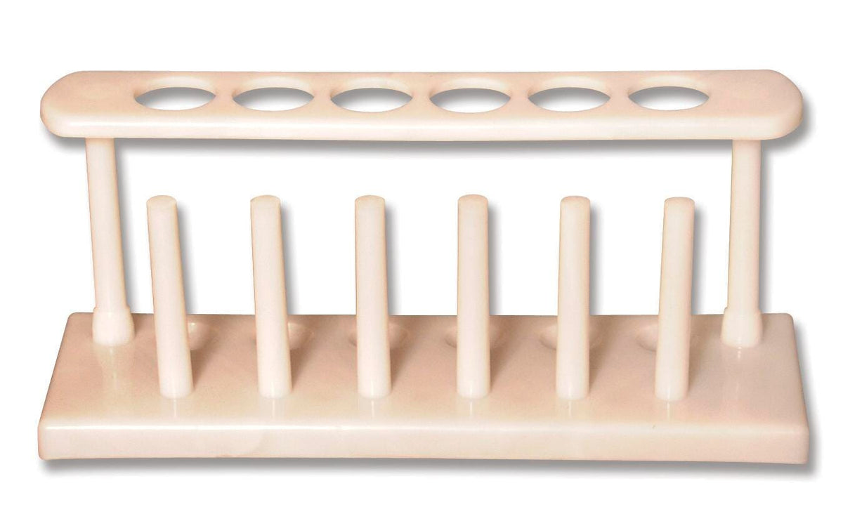RACK PE TEST TUBE 6 HOLE 6 PINS
