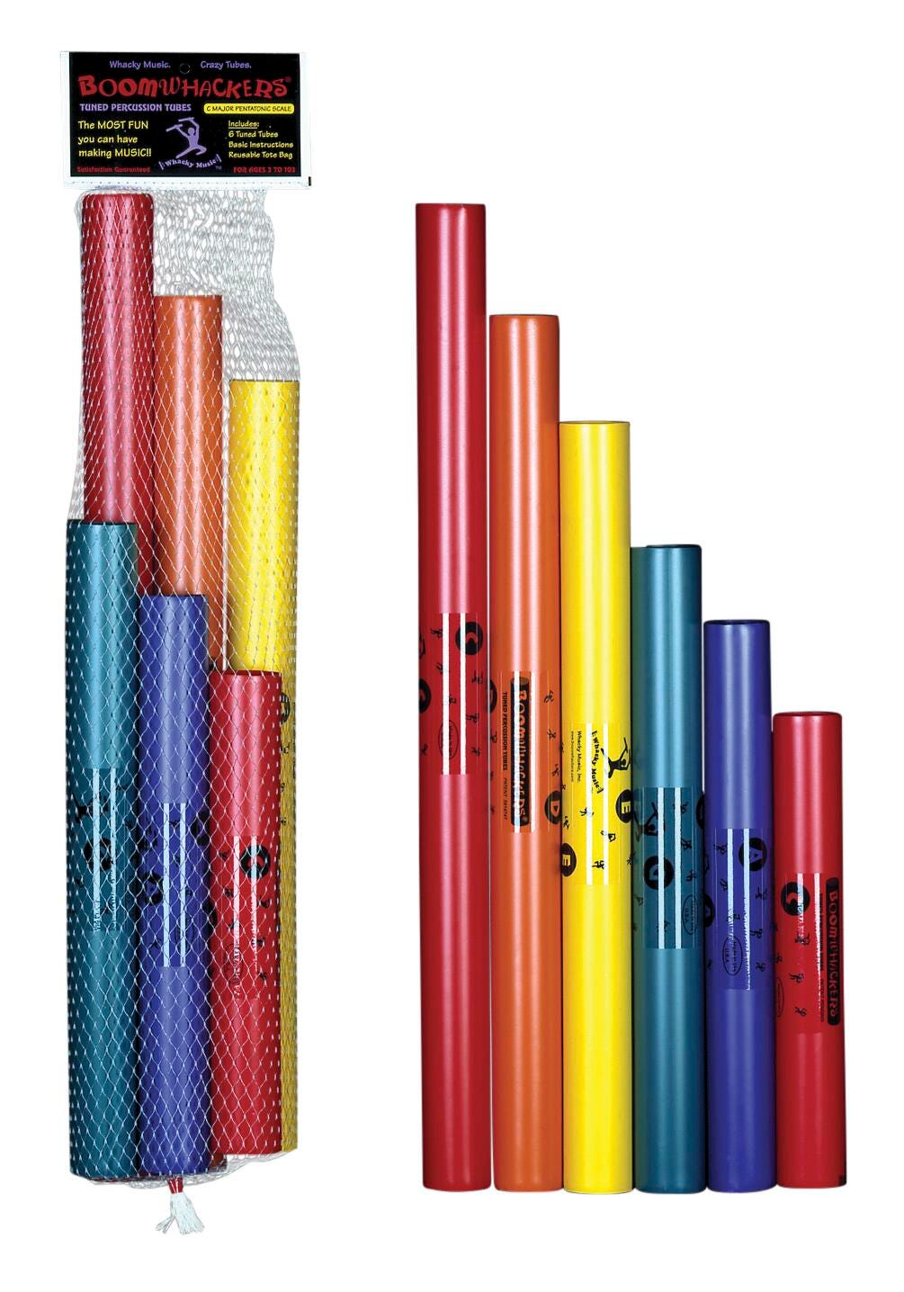 INSTRUMENT BOOMWHACKERS PENTATONIC 6 NOTE - SET OF 6