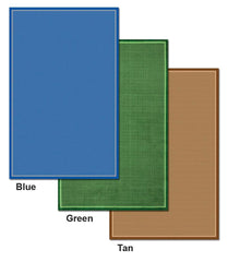 FLAGSHIP CARPETS - ALL-OVER WEAVE - RECTANGLE - 6 FT X 8 FT 4 IN - SPECIFY COLOR