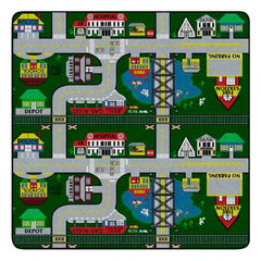 FLAGSHIP CARPETS - PLACES TO GO - SQUARE - 6 FT X 6 FT - SPECIFY COLOR