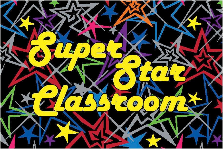 FLAGSHIP CARPETS WELCOME MAT SUPER STAR - 2 FT X 3 FT RECTANGLE