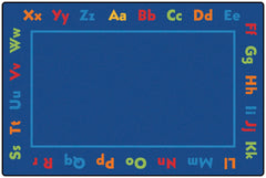 CARPETS FOR KIDS - KIDSVALUE PLUS ALPHABET - 6 FT X 9 FT RECTANGLE
