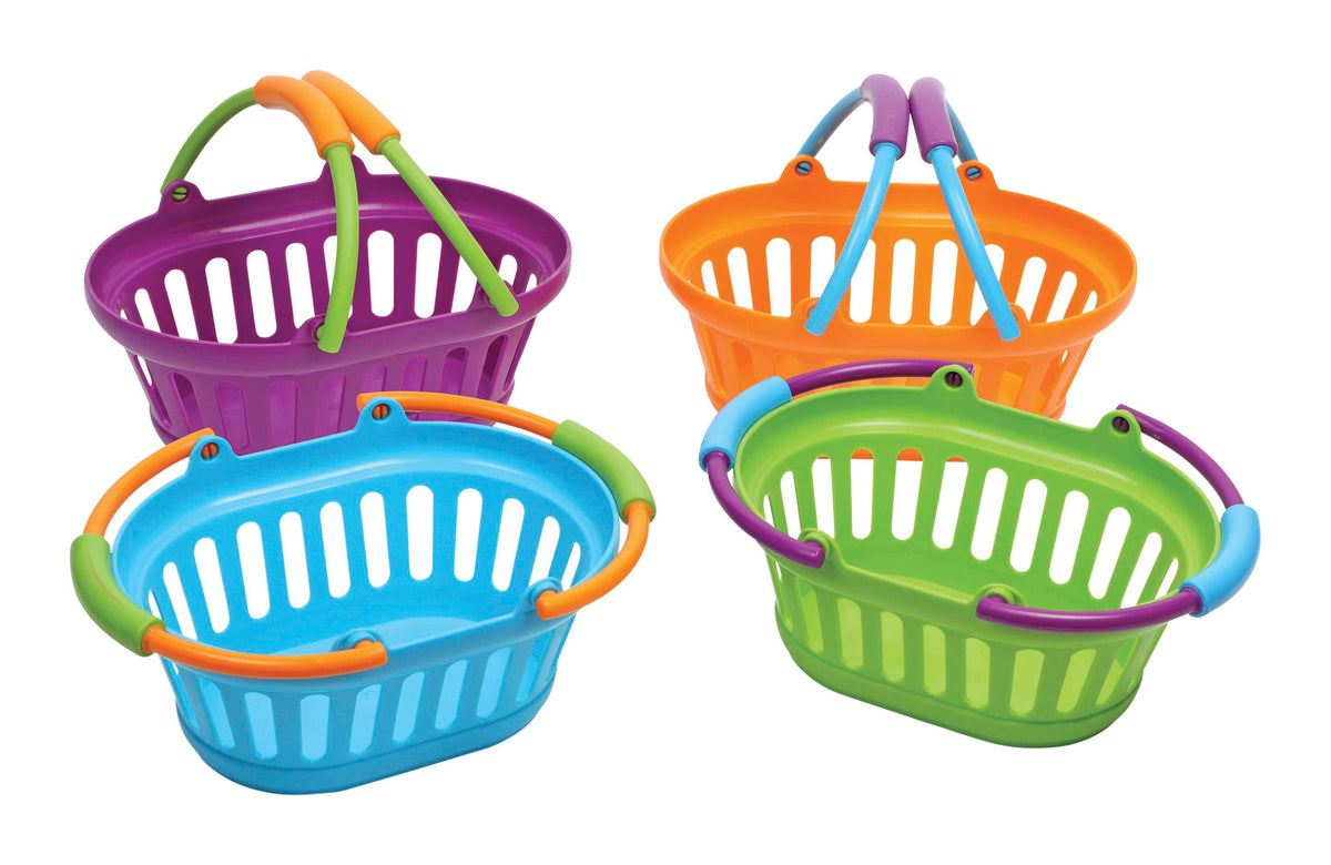 PLAY SHOPPING BASKETS NEW SPROUTS SET/4