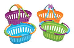 PLAY SHOPPING BASKETS NEW SPROUTS SET/4