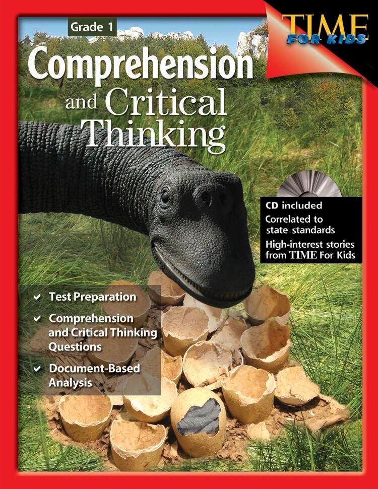 BOOK COMPREHENSION AND CRITICAL THINKING GRADE 1