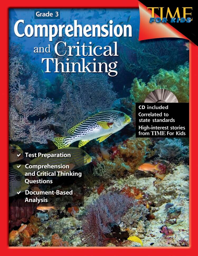 BOOK COMPREHENSION AND CRITICAL THINKING GRADE 3