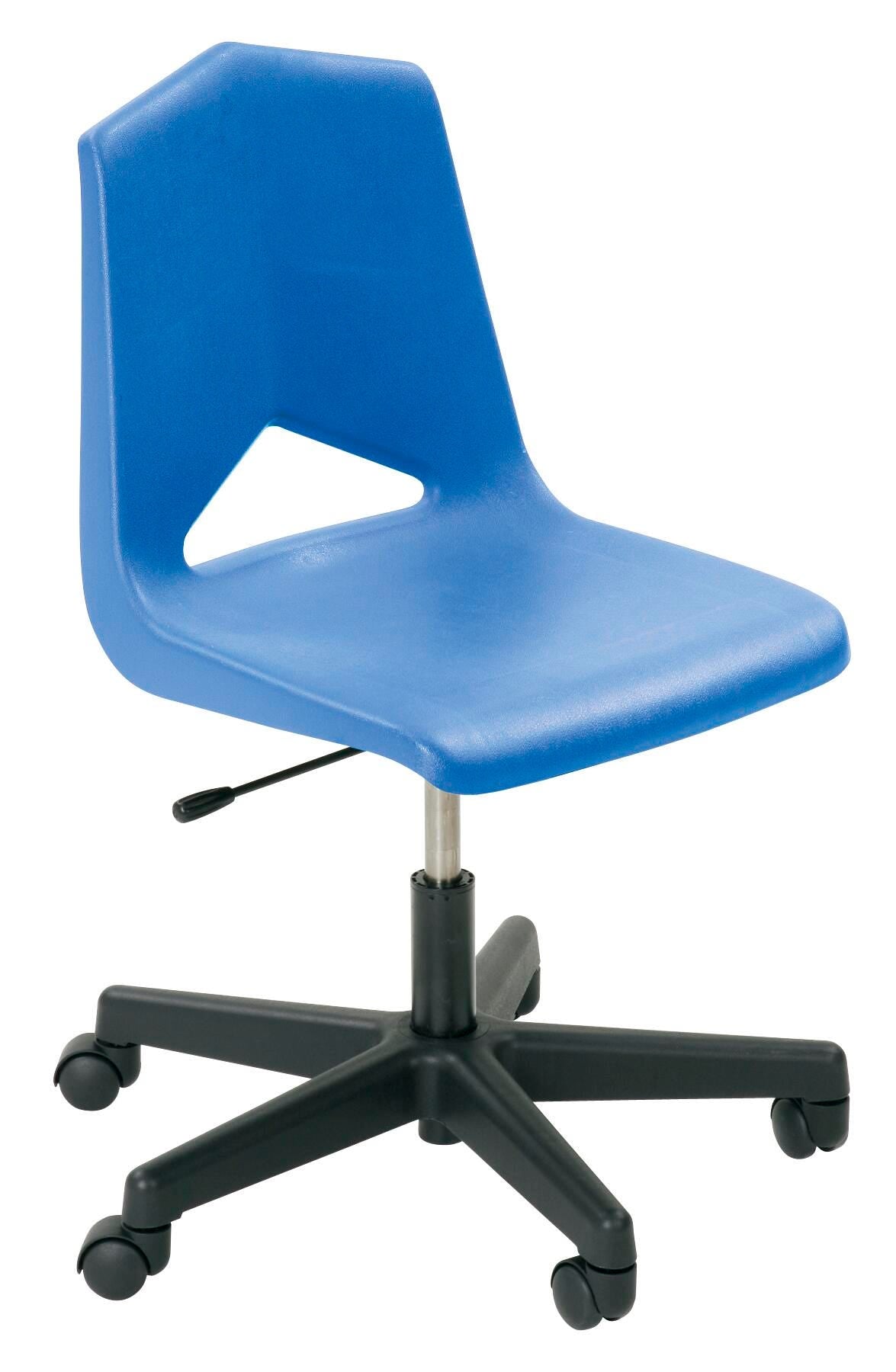 CHAIR - CLASSROOM SELECT - ROYAL SEATING 1100 PNEUMATIC LIFT CHAIR - SPECIFY SEAT AND BACK COLOR