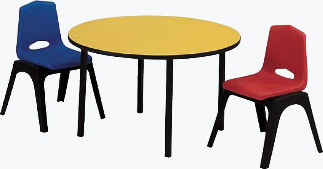 TABLE - CLASSROOM SELECT - ROUND PRIMA ACTIVITY TABLE - 21 IN - SPECIFY TOP COLOR