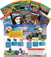 BOOKS TIME FOR KIDS INFORMATIONAL TEXT GR 4 ENG SET 3 SET OF 10