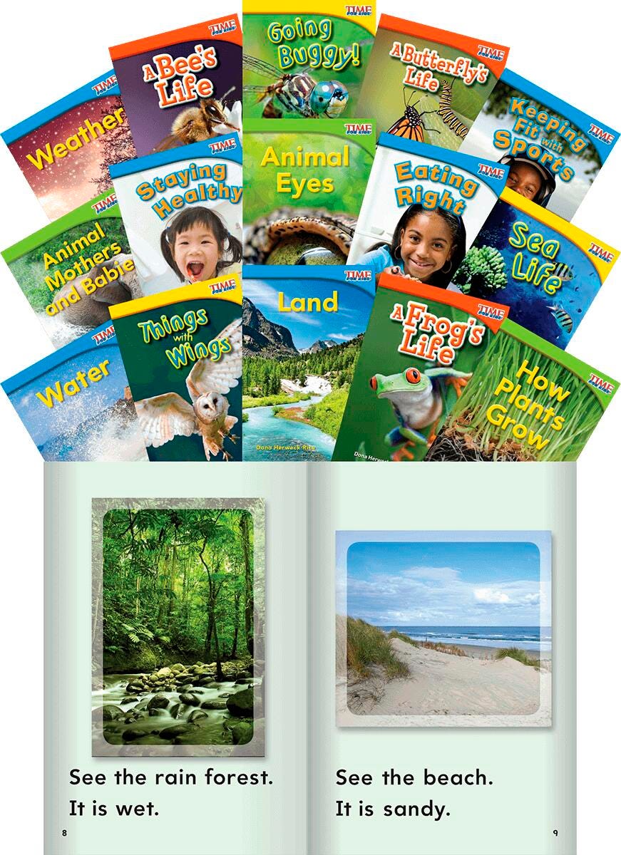 BOOKS SCIENCE GUIDED READING GRADE 1 SET OF 15