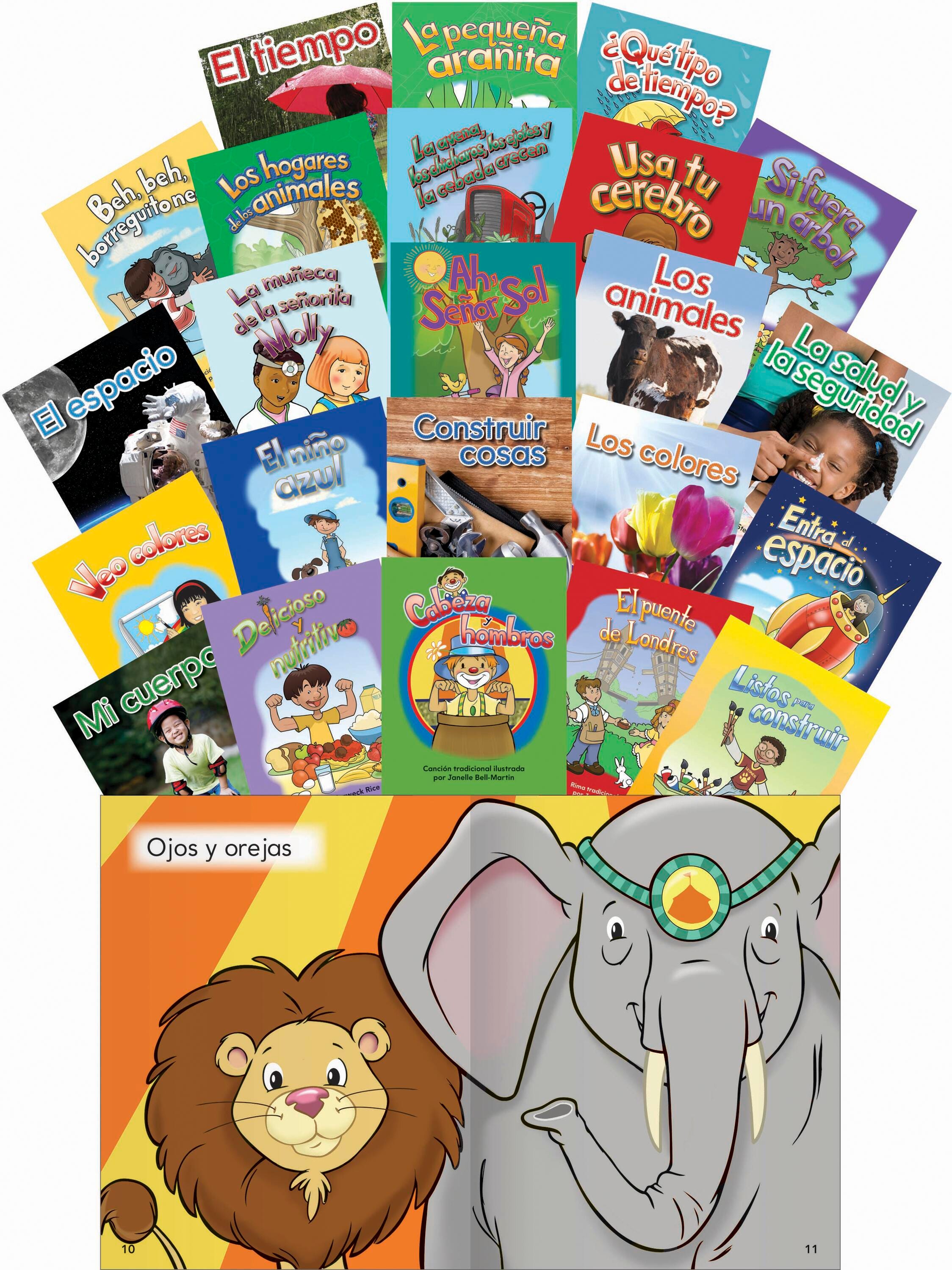 BOOKS EARLY CHILDHOOD SCIENCE SPANISH GRADES PK-2 SET OF 24