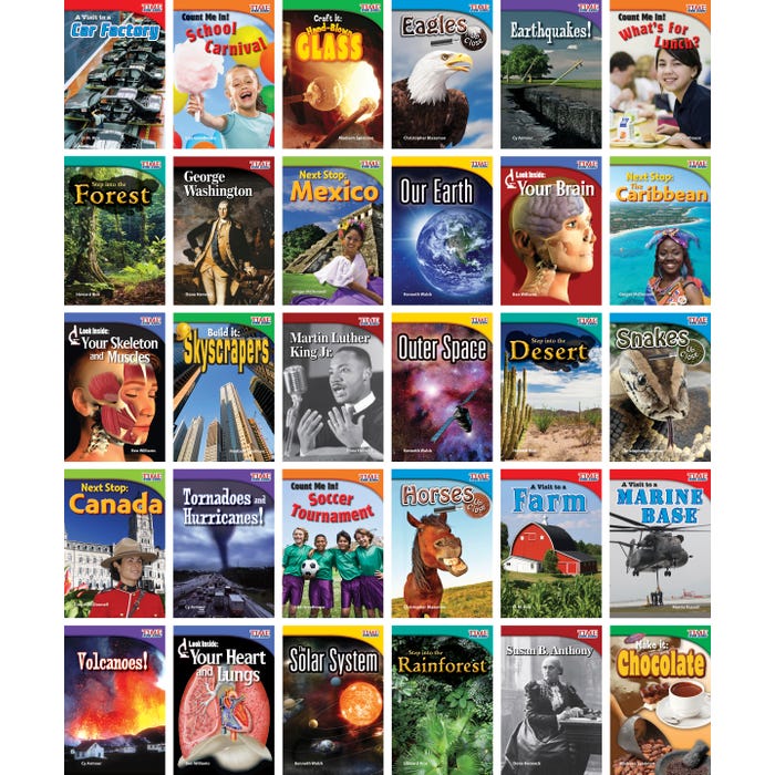 BOOKS TIME FOR KIDS INFORMATIONAL TEXT GR 2 ENG SET OF 30