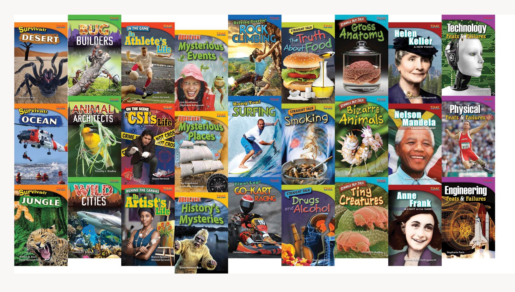 BOOKS TIME FOR KIDS INFORMATIONAL TEXT GR 4 ENG SET OF 30