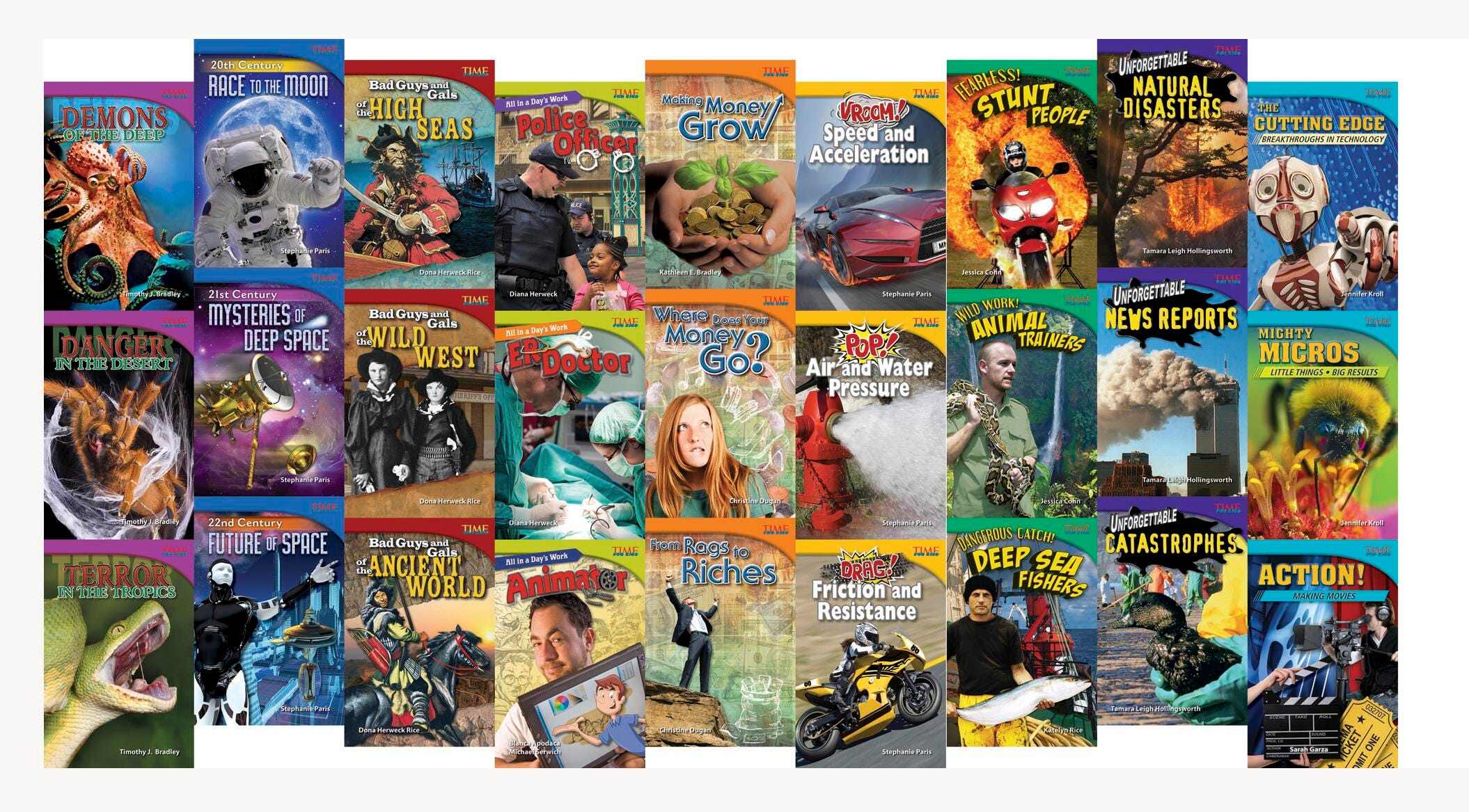 BOOKS TIME FOR KIDS INFORMATIONAL TEXT GR 5 ENG SET OF 30