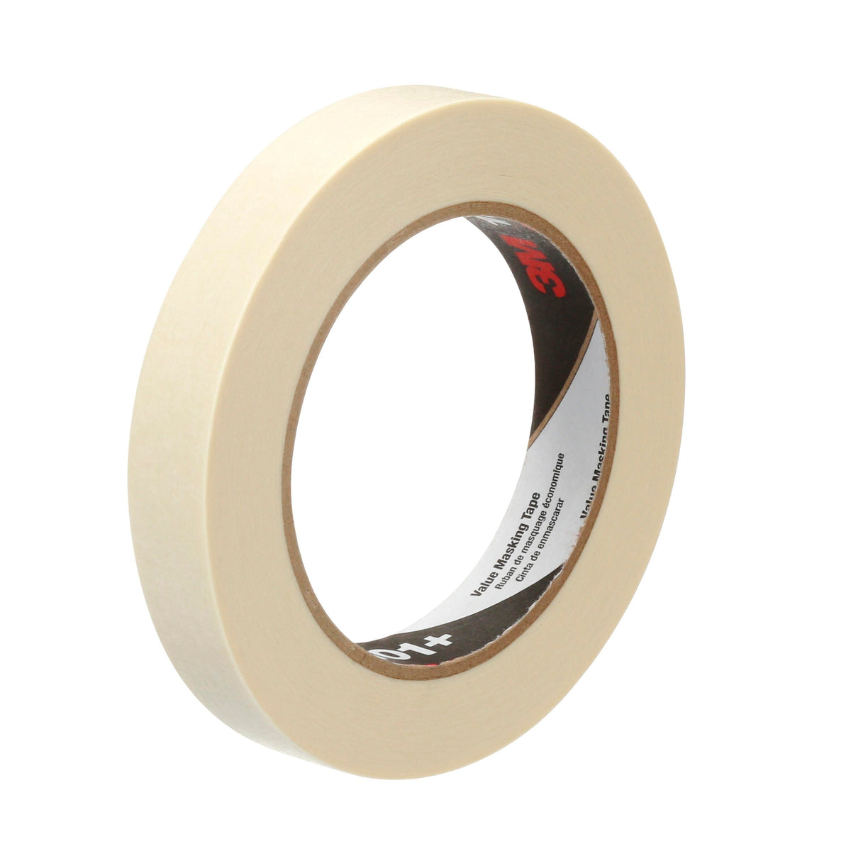 TAPE 3M VALUE MASKING TAPE 0.75 INCH X 60 YDS TAN