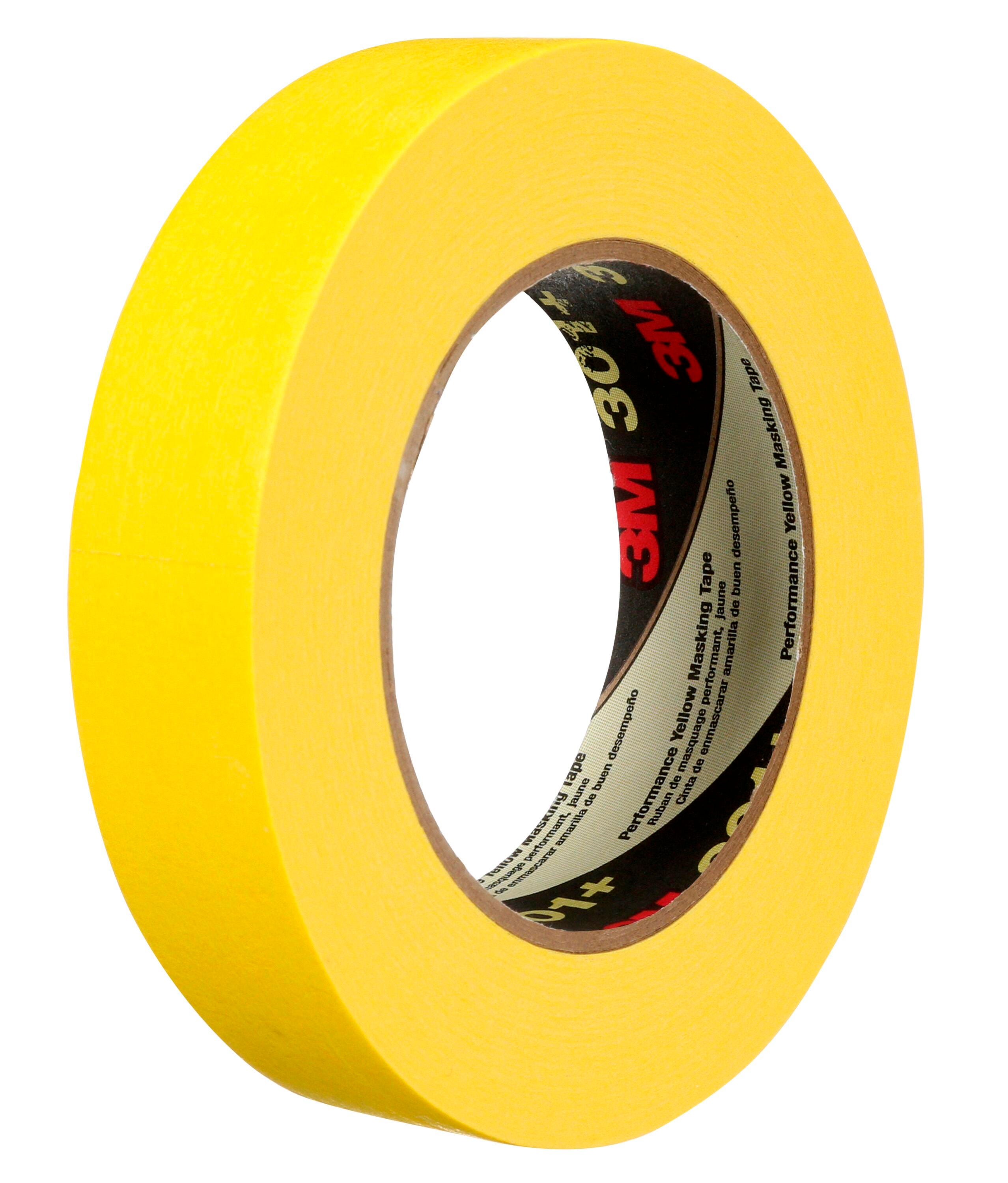 TAPE 3M PERFORMANCE MASKING TAPE 1 IN X 60 YD YELLOW