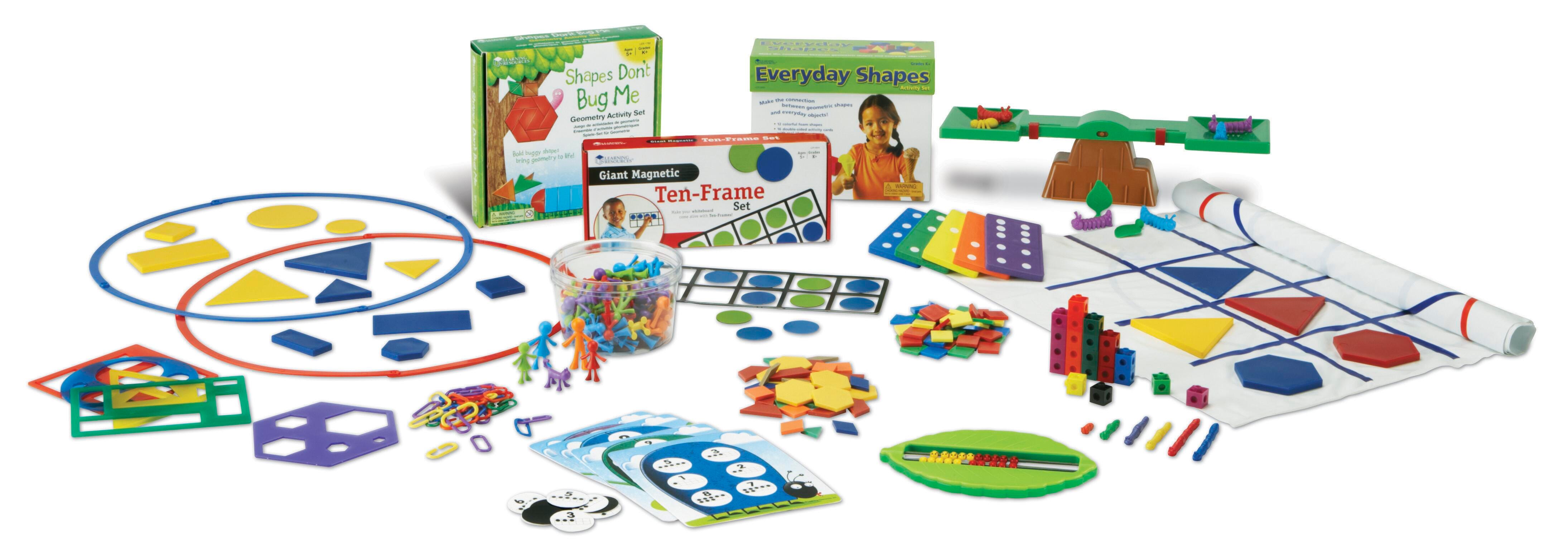 KIT GRADE K MATH MANIPULATIVE