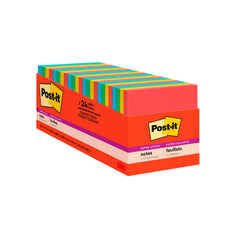 PAD NOTE SPR-STK CABNT PK ELCTRC GLO MMM65424SSANCP PK OF 24