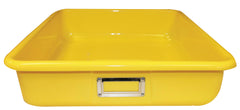 SHIRLEY KS T-183 STORAGE BIN - 14 L X 12 W X 4 H - YELLOW - EACH