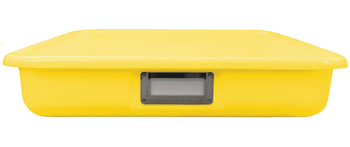 SHIRLEY KS T-142 STORAGE BIN - 19 L X 12-1/2 W X 4-3/8 H - YELLOW - EACH