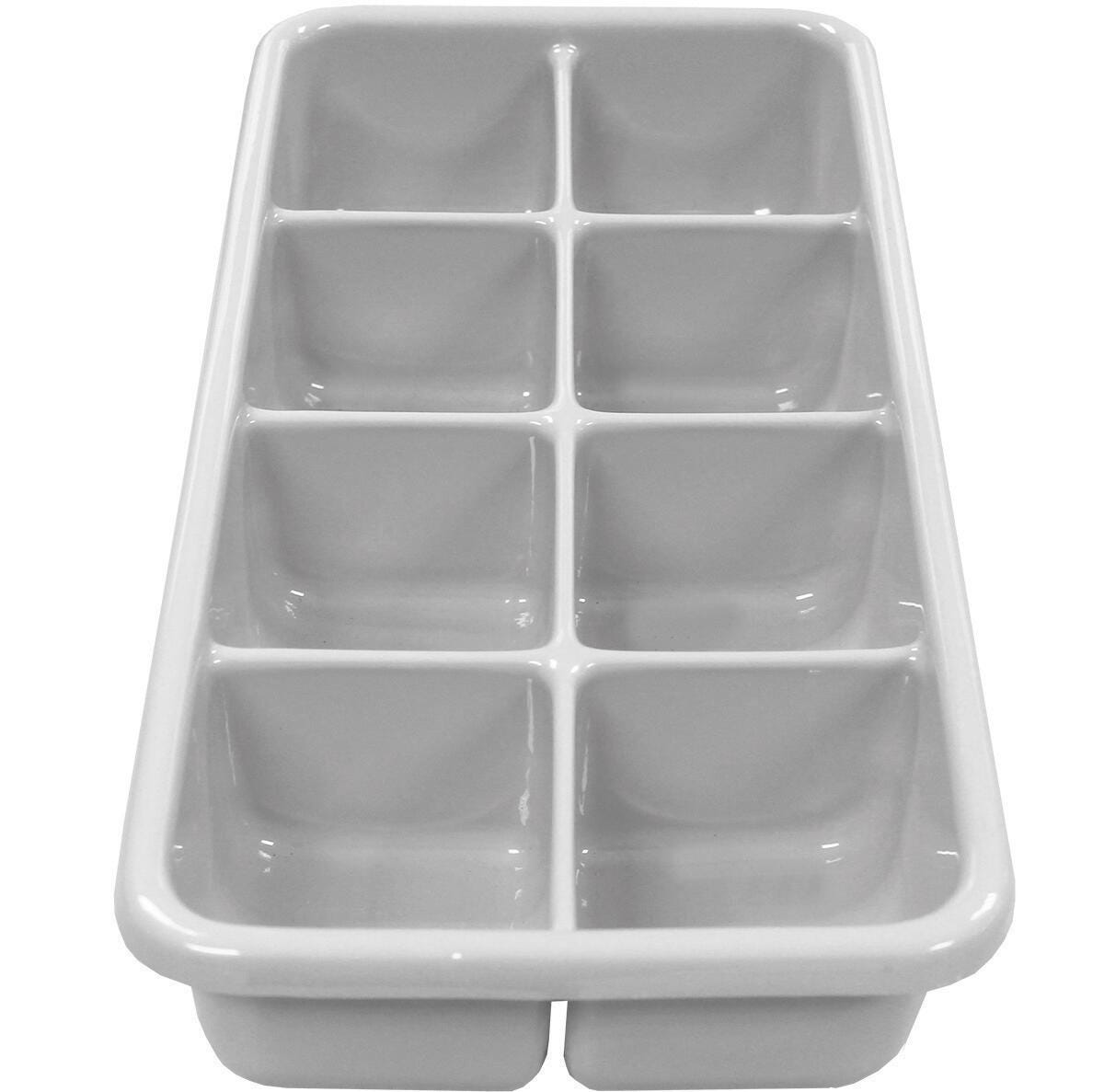 TRAY 19 X 9-1/2 X 3-1/2 IN 8 COMPARTMENT WHITE