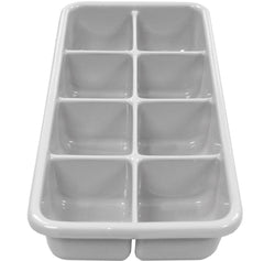 TRAY 19 X 9-1/2 X 3-1/2 IN 8 COMPARTMENT WHITE