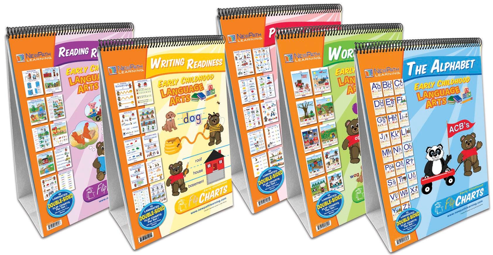 FLIP CHARTS EARLY CHILDHOOD ELA READINESS BUNDLE PREK-1