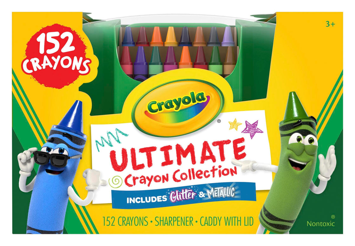 CRAYONS CRAYOLA ULTIMATE COLLECTION ASST COLORS SET OF 152