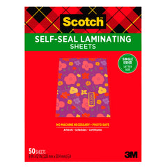 SHEETS LAMINATING SINGLE SIDED 9X12 IN 50 SHEETS