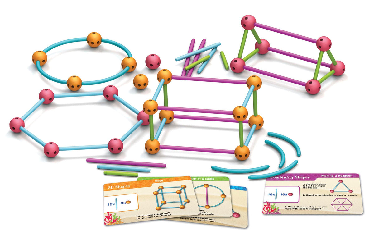 MATH DIVE INTO SHAPES GEOMETRY BUILDING SET GRADES 1+