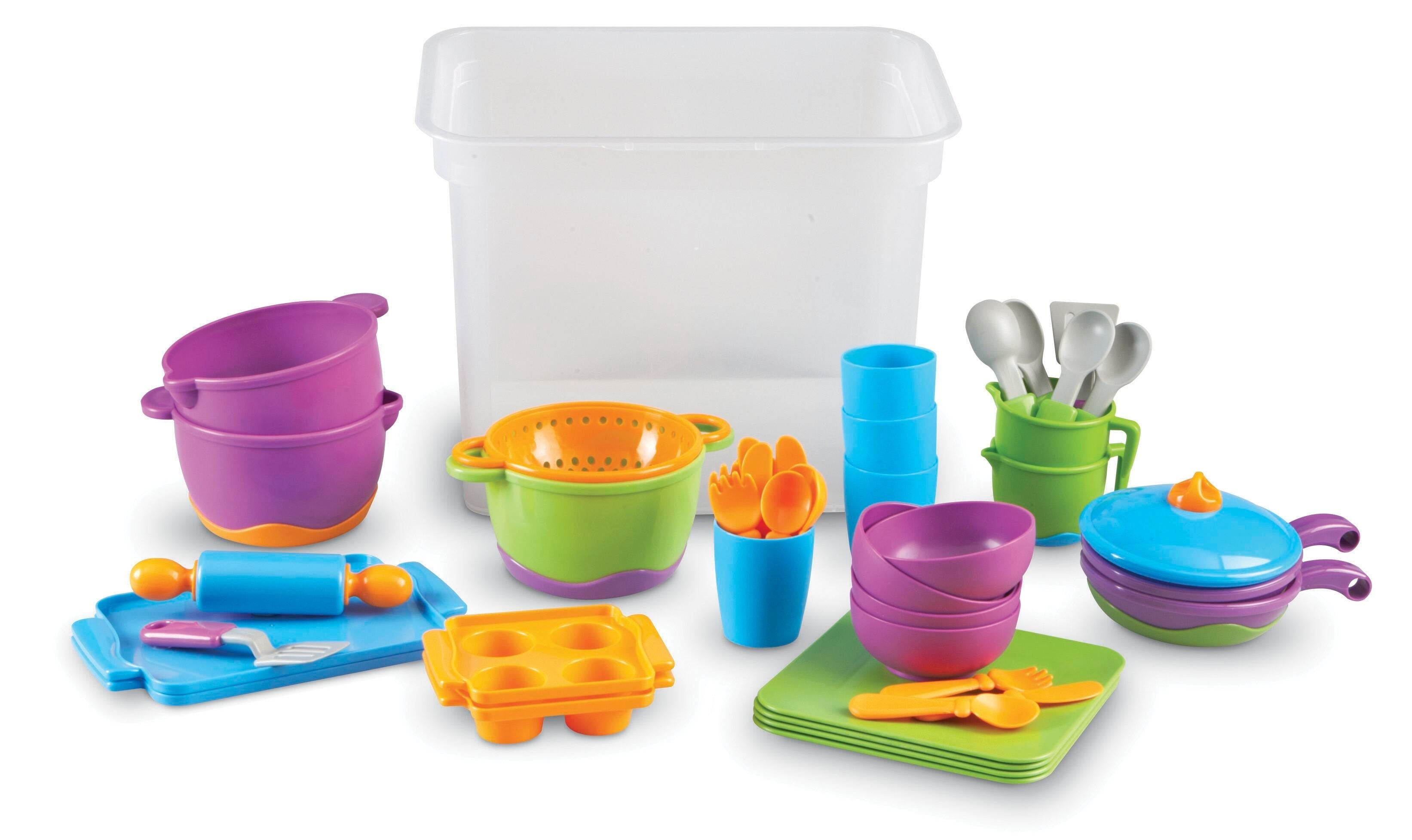 PLAY KITCHEN SET NEW SPROUTS CLASSROOM KITCHEN - SET OF 44