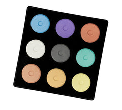 PAINT TEMPERA CAKES RICHESON MINI ASST METALLIC TRAY SET OF 9