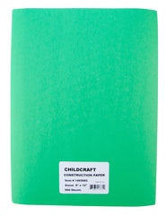 PAPER CONSTRUCTION CHILDCRAFT GREEN 9X12 LIGHT WEIGHT PACK OF 500