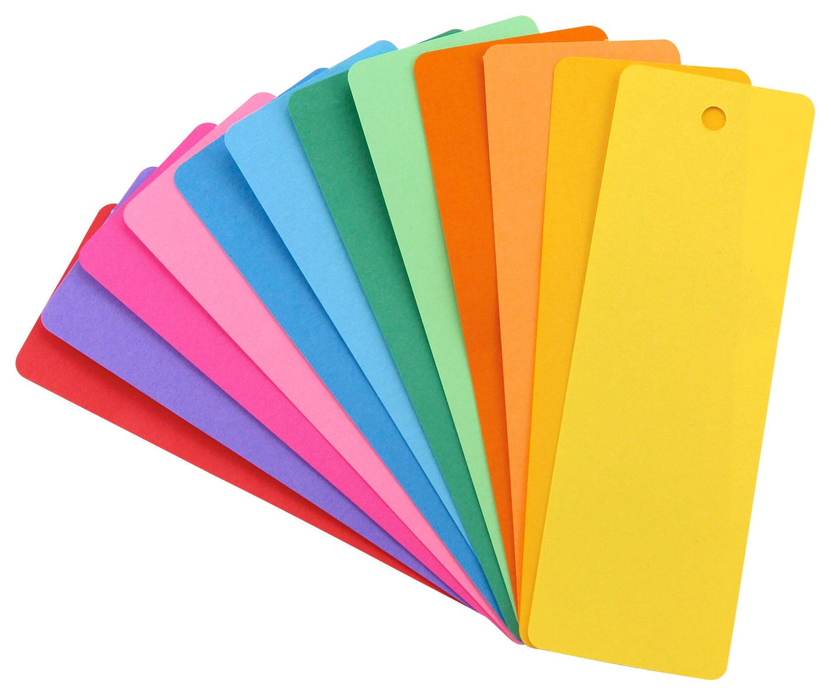 BOOKMARKS HYGLOSS BRIGHT ASST COLORS PACK OF 35